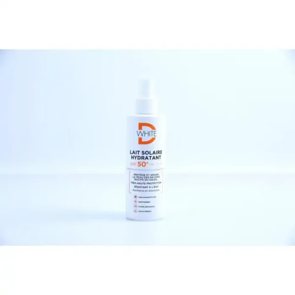 D white lait solaire hydratant