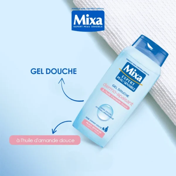 MIXA GEL-DOUCHE DERMO-APAISANT 400 ML