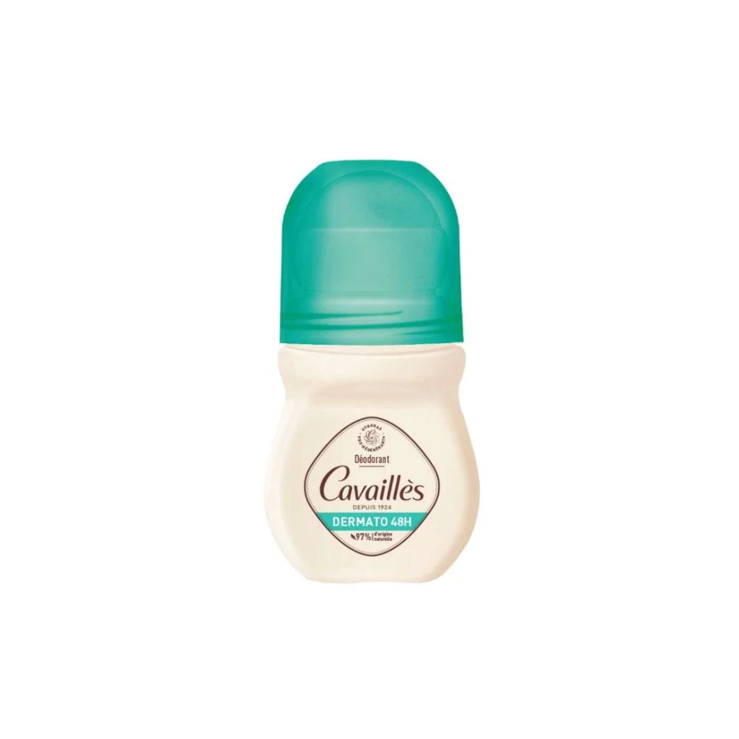 ROGE-CAVAILLES-DEO-SOIN-DERMATO-ROLL-ON-SANS-SELS-DALUMINIUM-50ML CAVAILLES DEODORANT SOIN DERMATO SANS SEL - الصورة 1