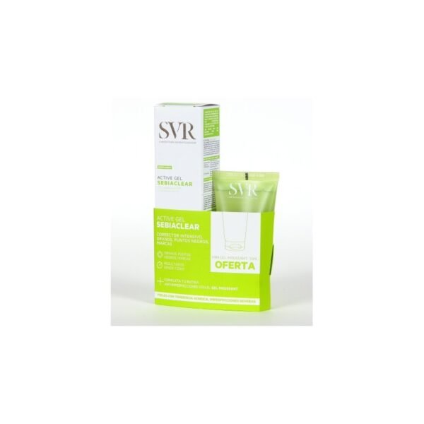 SVR PACK SEBIACLEAR ACTIVE GEL+GEL MOUSSE 55 ML